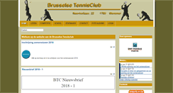 Desktop Screenshot of brusselsetennisclub.be